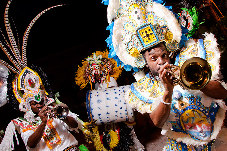 Join one of these lively street parades during national holidays such as Bahamian Independence Day (July 10th), Boxing Day (December 26th), and New Year’s Day. Listen for the sounds of costumed Junkanoo bands moving through the streets of downtown Nassau to drumbeats and cowbells. (Photo Credit: © Derek Smith)